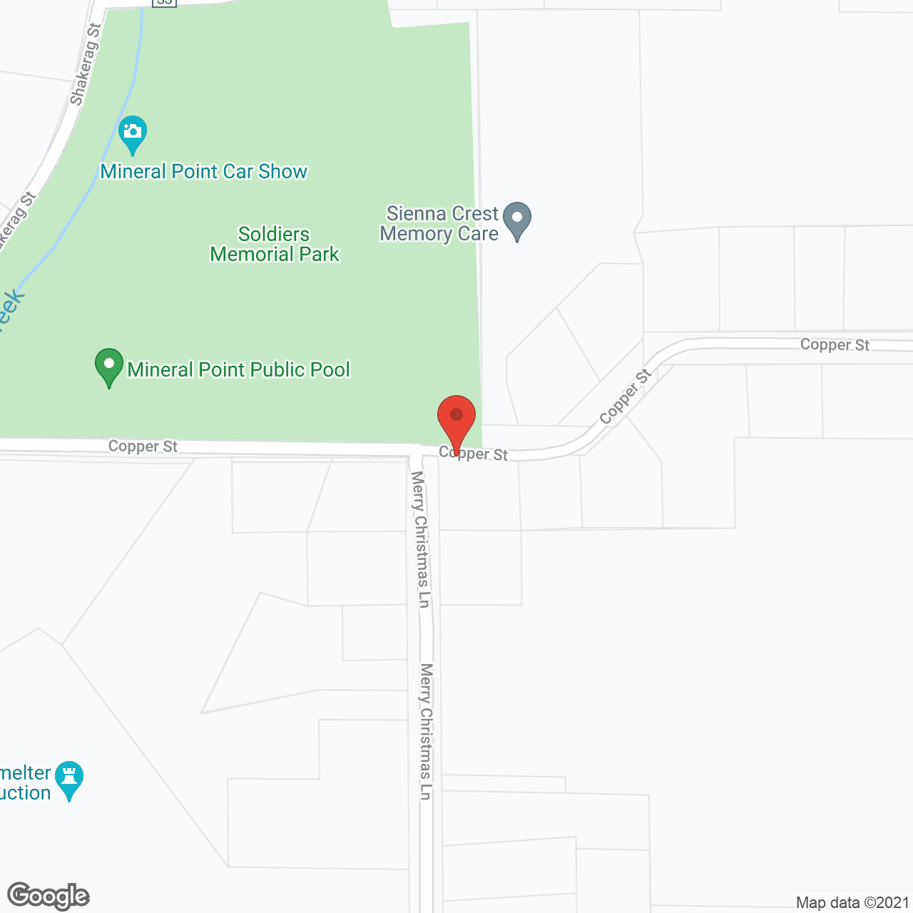 Sienna Crest Memory Care in google map