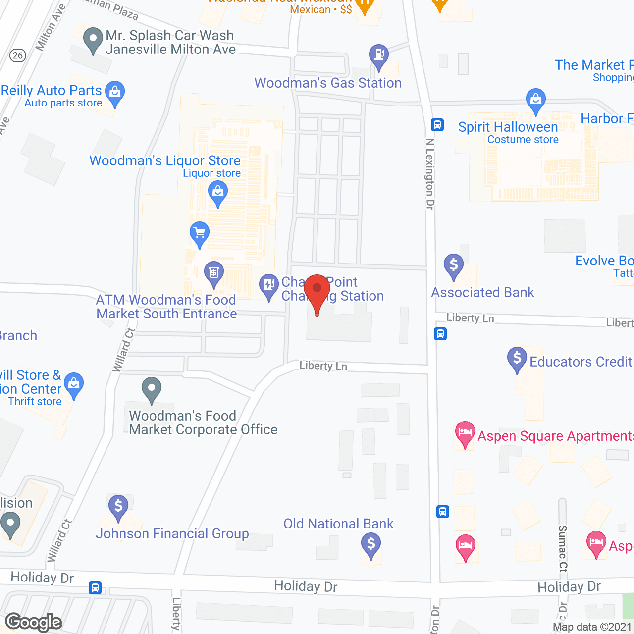 Willard Haus Apartments in google map