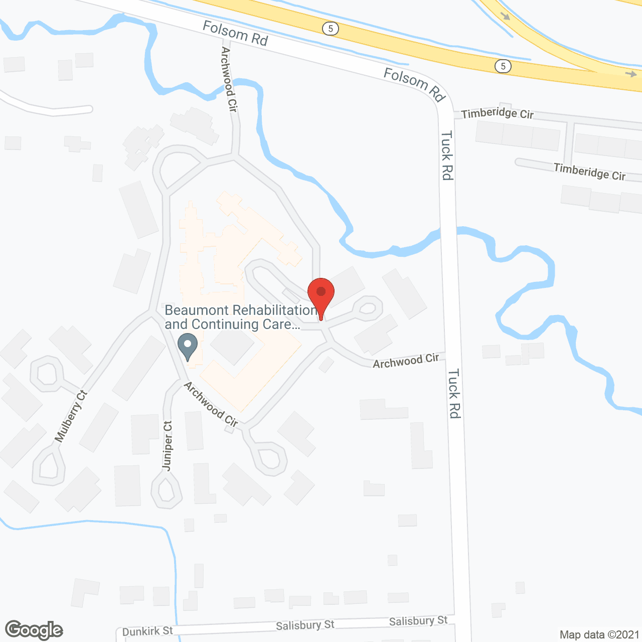 Beaumont Commons - Farmington Hills in google map