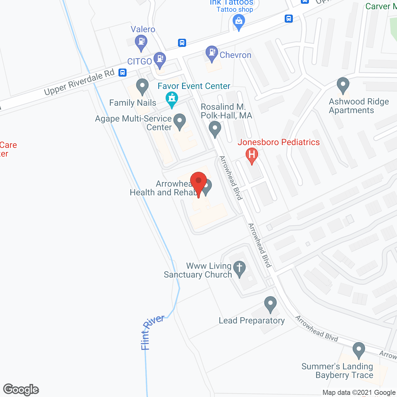 Arrow Head Nursing Home in google map