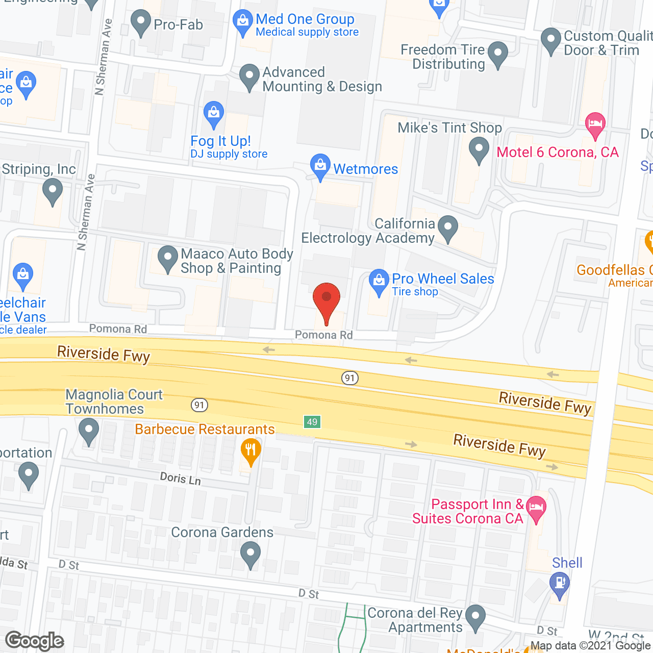 Option Care in google map