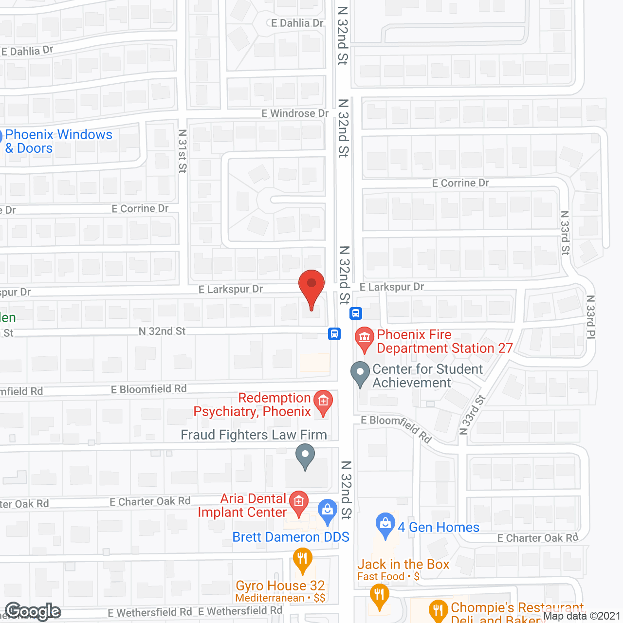 Footsteps Assisted Living Care Home in google map