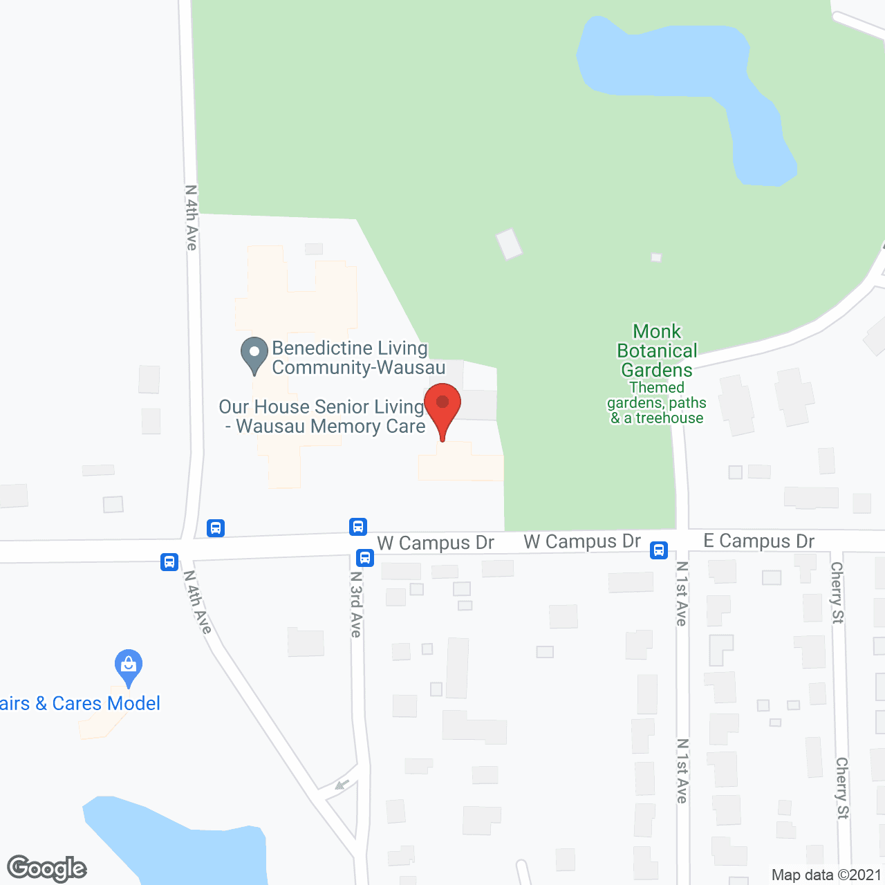 Our House Senior Living Assisted Care - Wausau in google map
