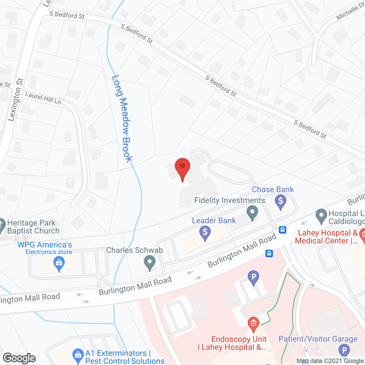 Atria Longmeadow Place in google map