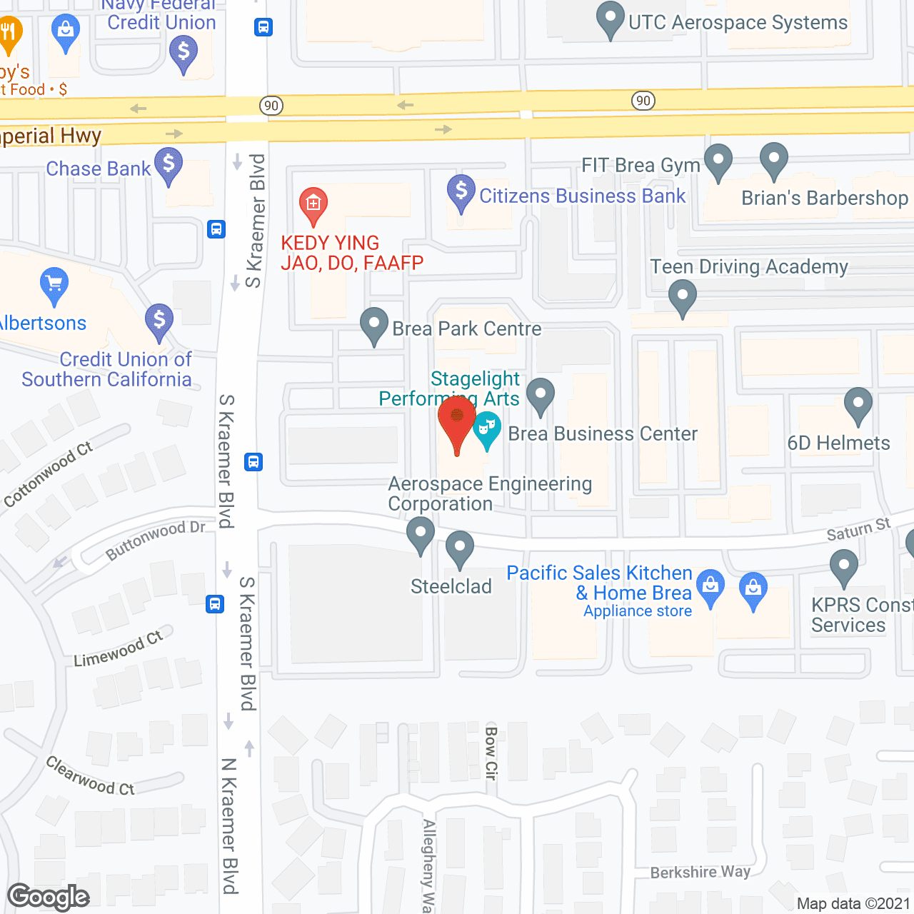 Home Health Care Assoc in google map