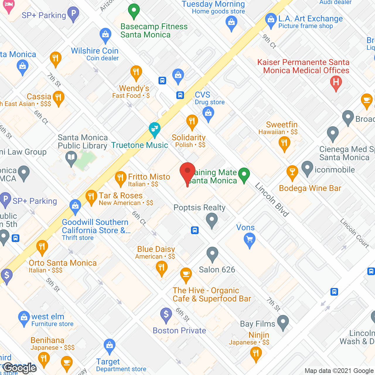 Gerontology Home Companion in google map