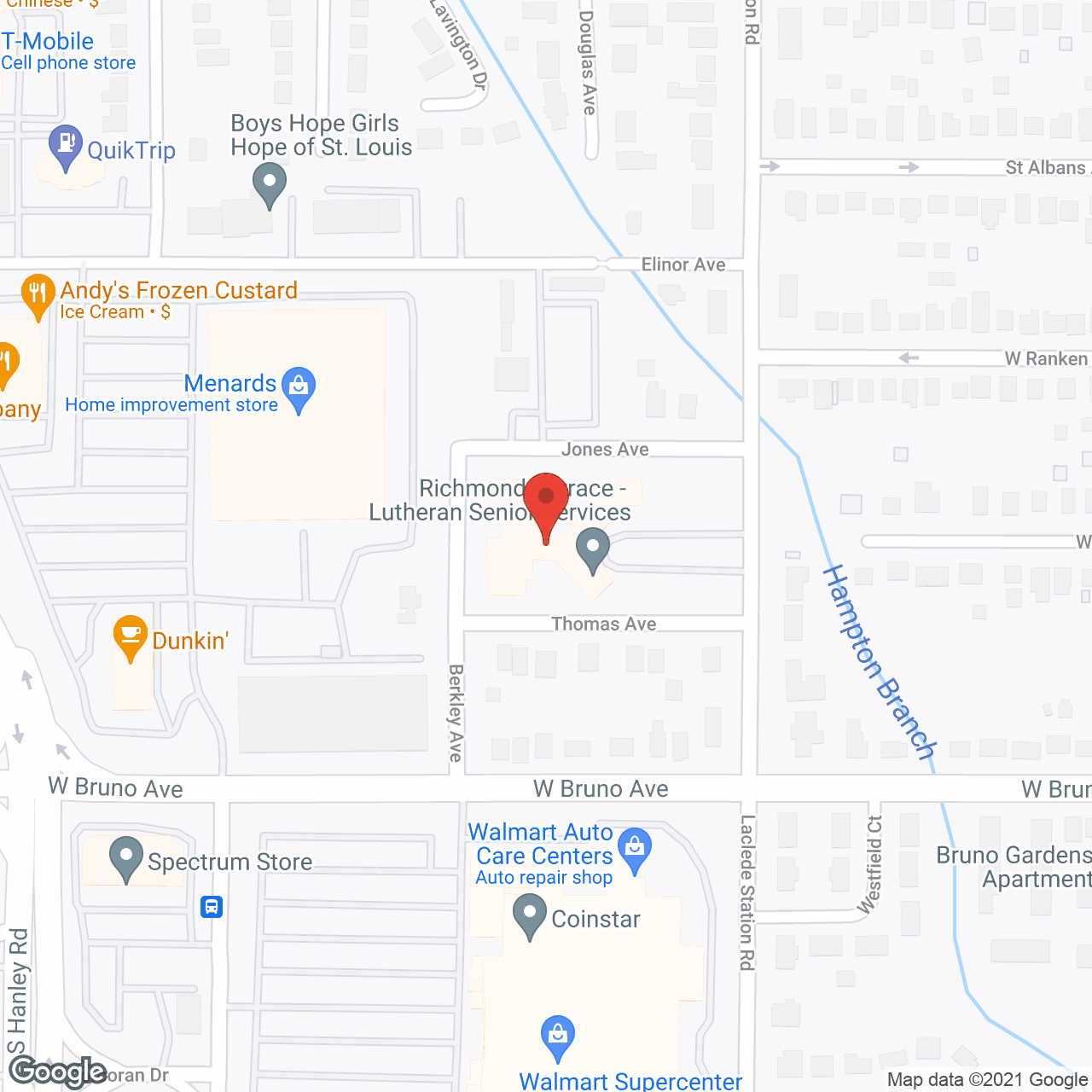 Richmond Terrace in google map