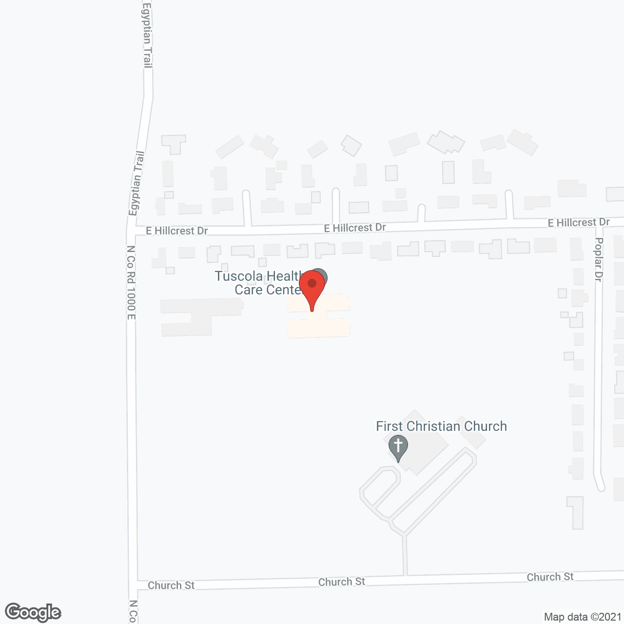 Douglas Manor in google map