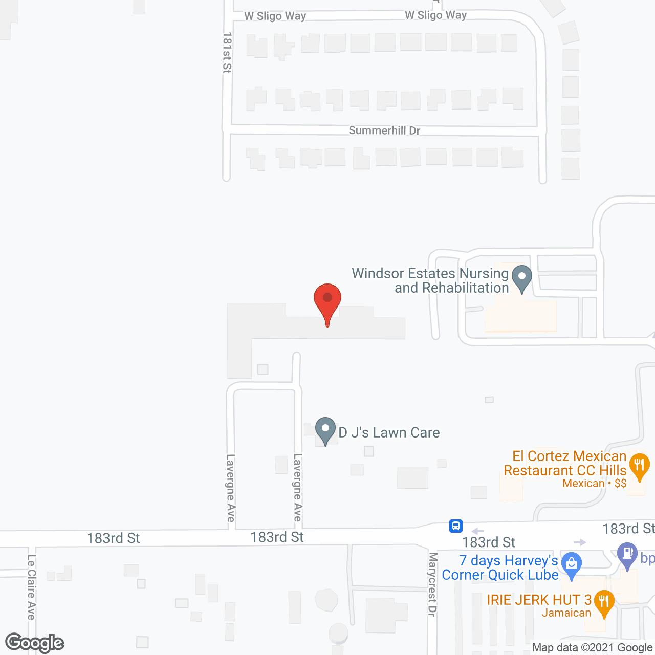 McAllister Nursing Home, Inc. in google map