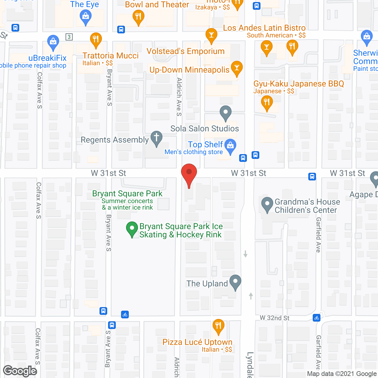 Aldrich Boarding Care Home in google map