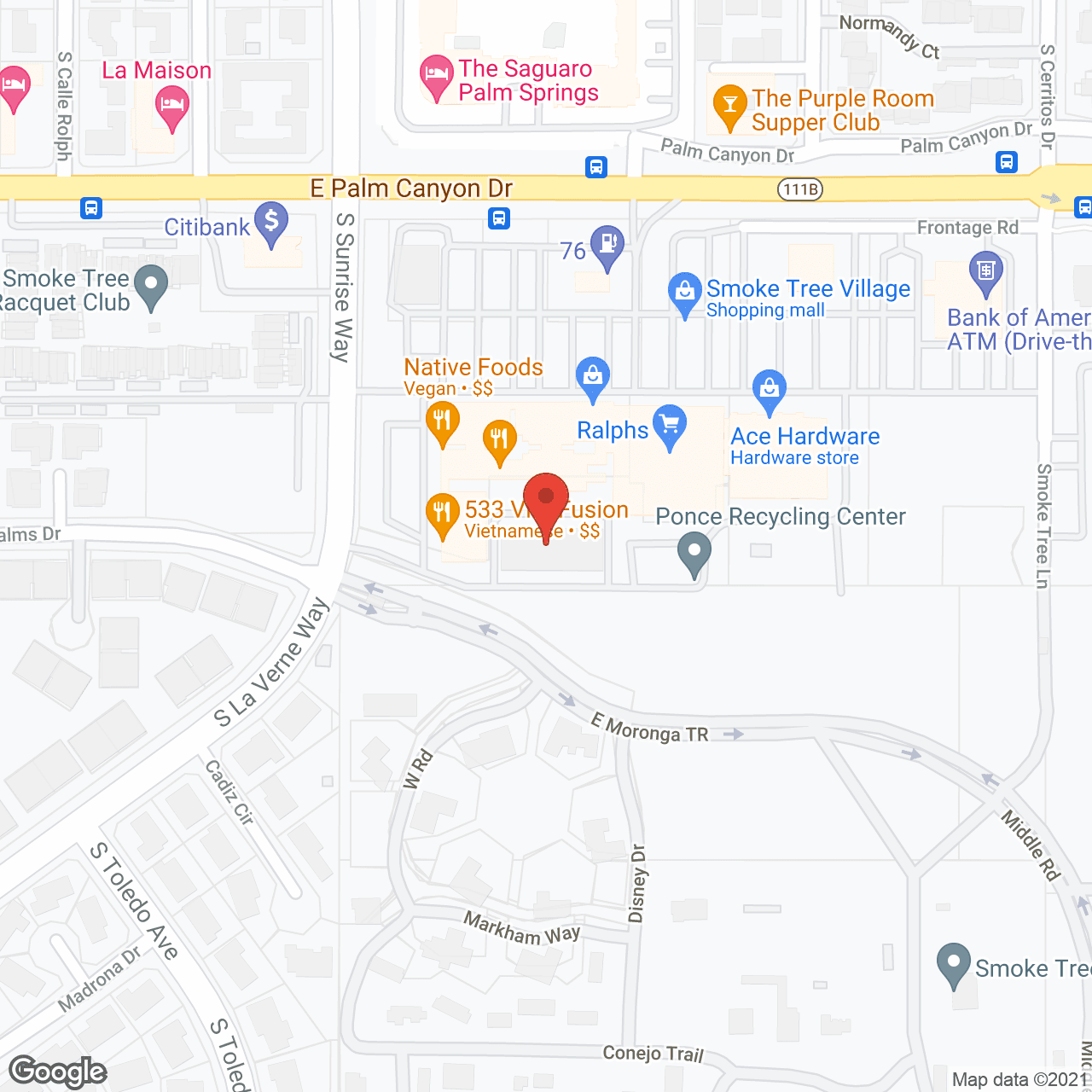 Coachella Valley Health in google map