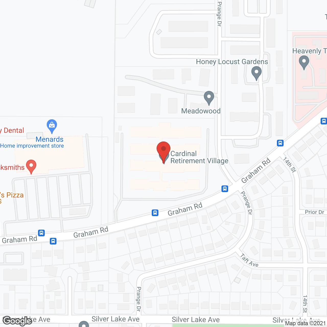 Cardinal Retirement Village in google map