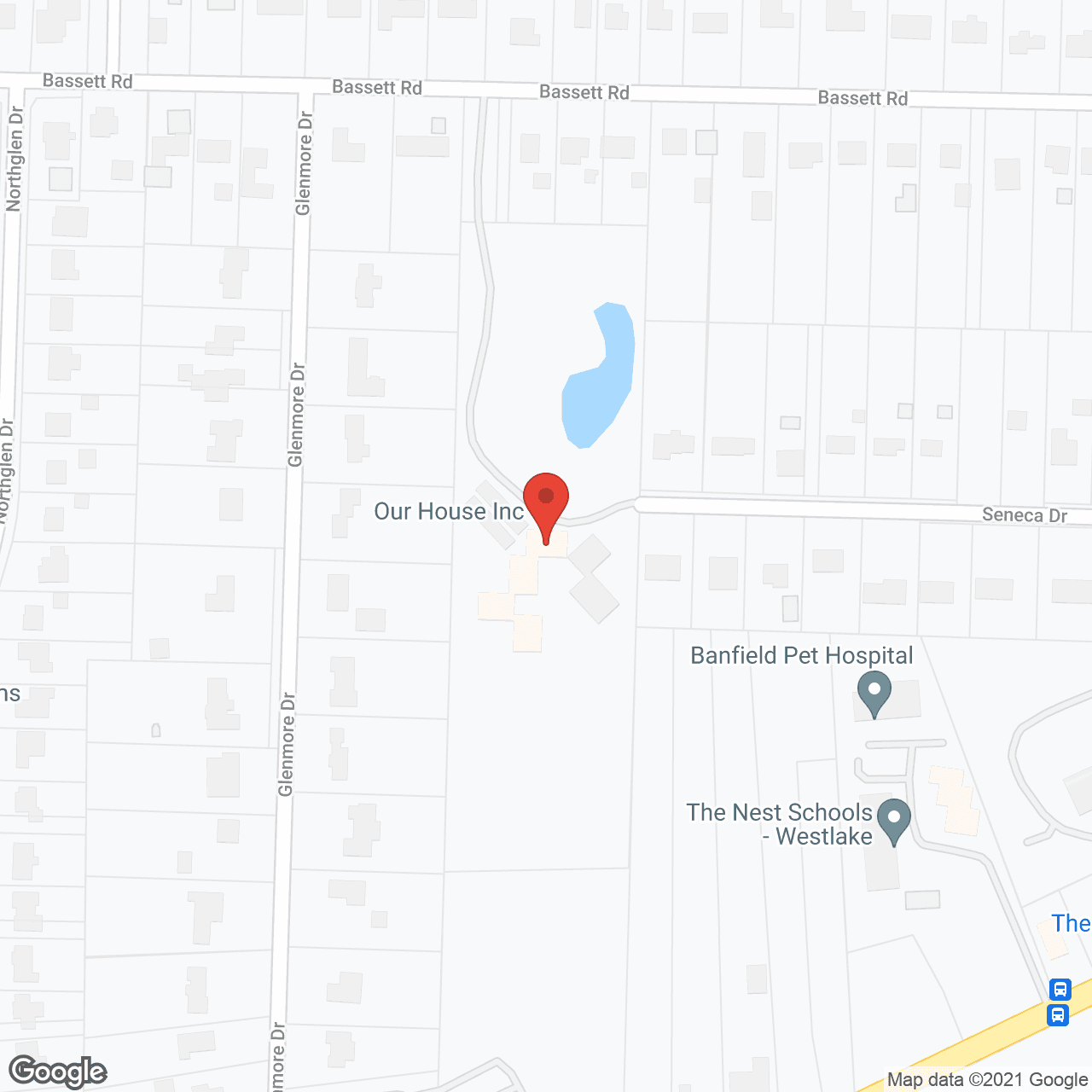 Westlake Assisted Living in google map