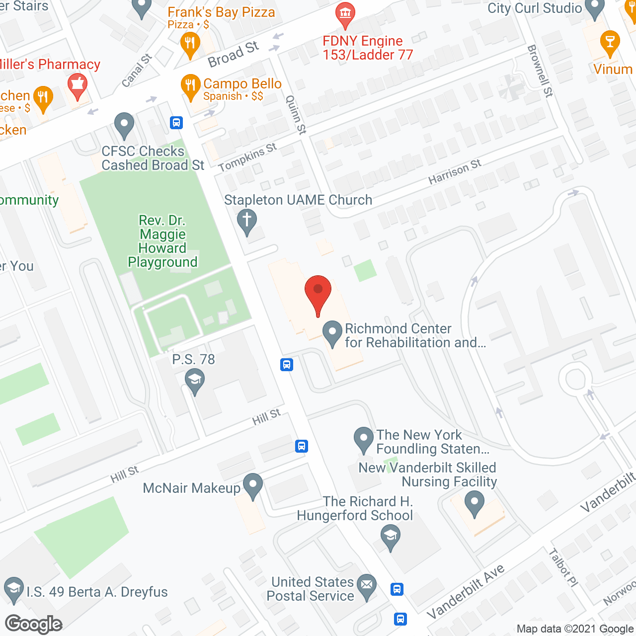 St Elizabeth Ann's Health Care in google map