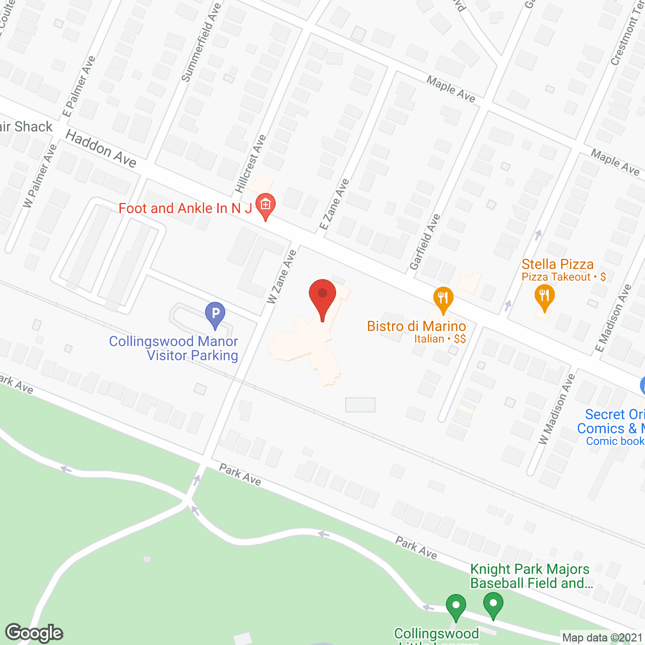 United Methodist Communities Collingswood in google map