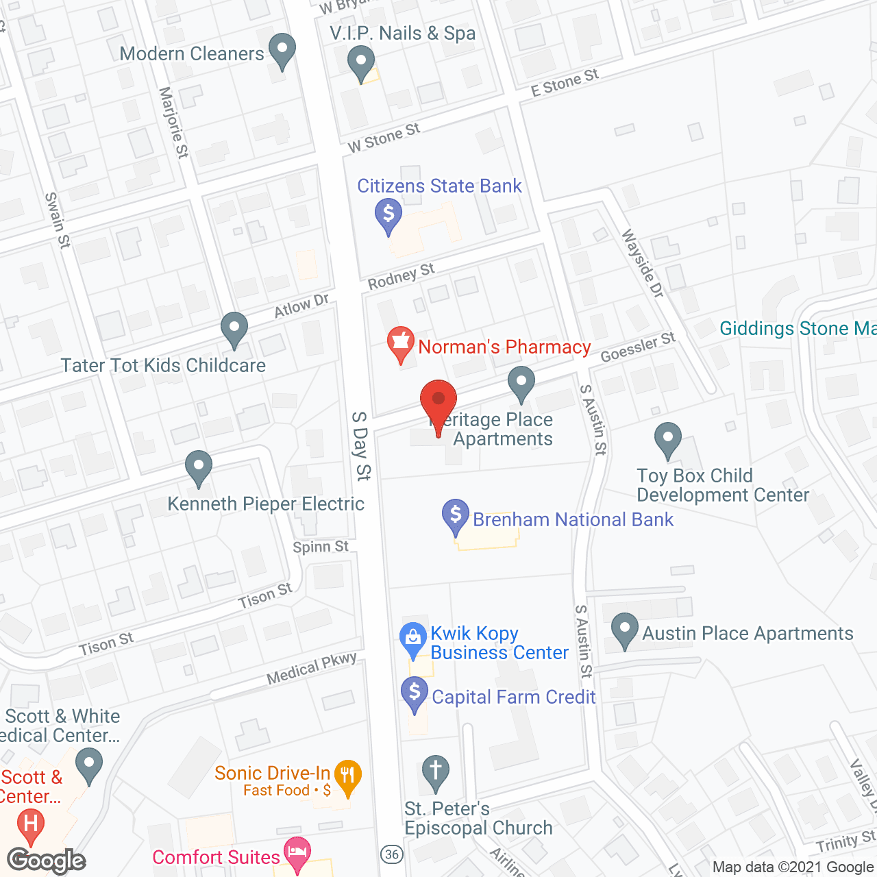 Trinity Care Ctr in google map