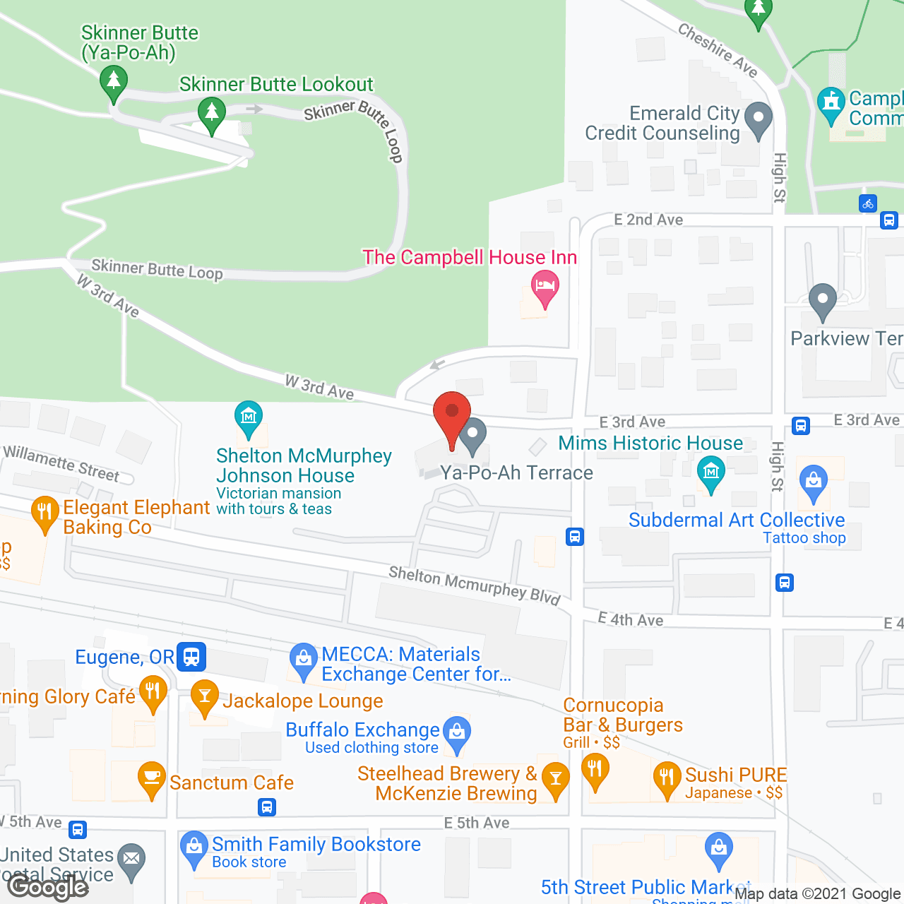 Ya-Po-Ah Terrace in google map