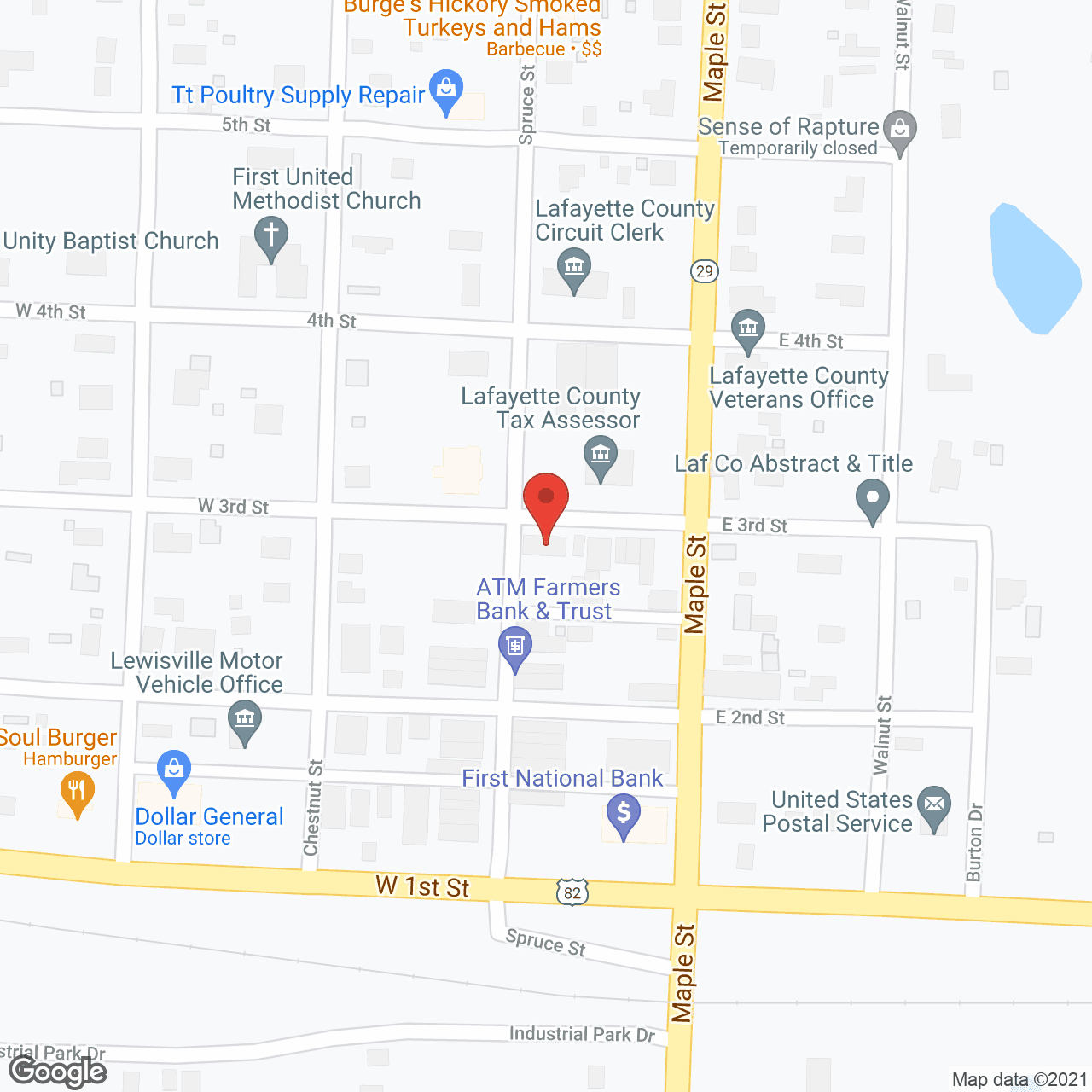 Southwest Arkansas Dev Council in google map
