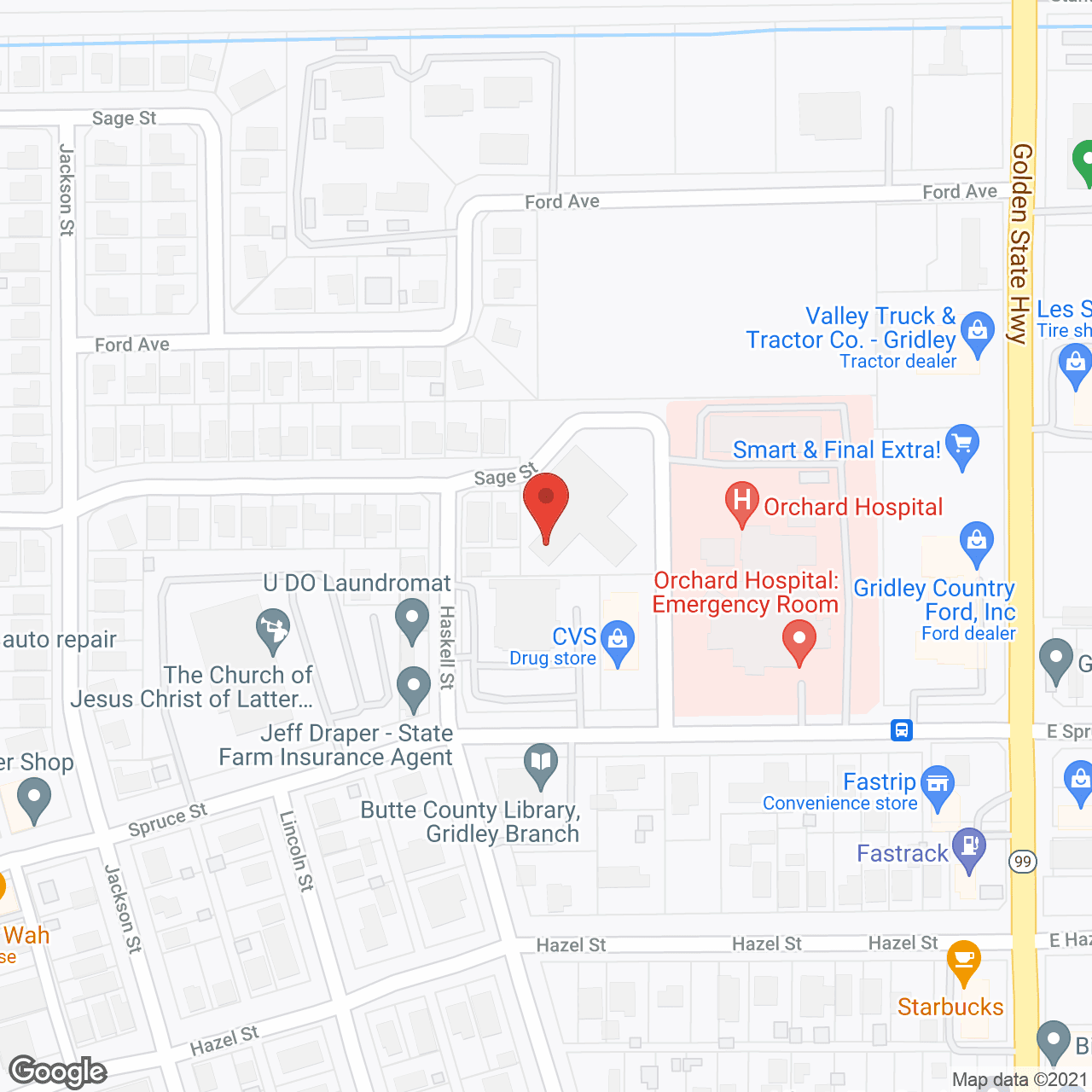 Valley Oaks Senior Residence in google map