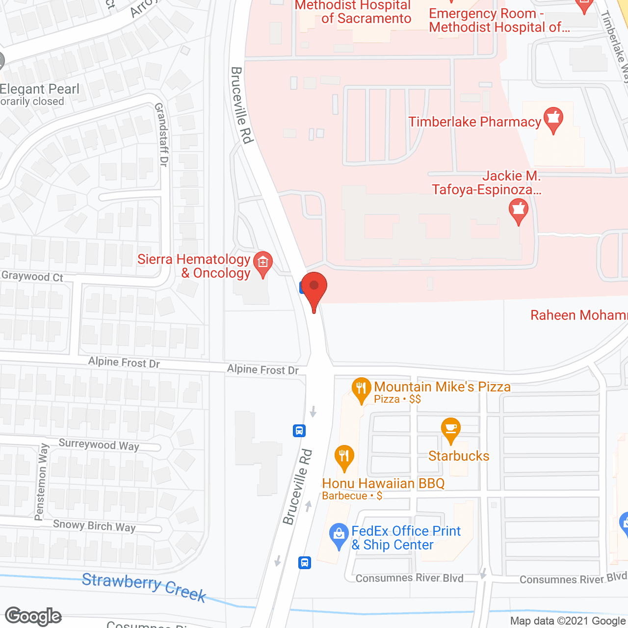 Bruceville Terrace Nursing in google map