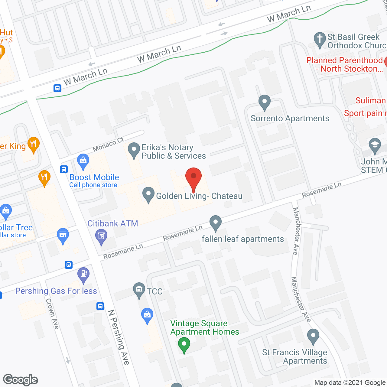 Rose Place Memory Care in google map