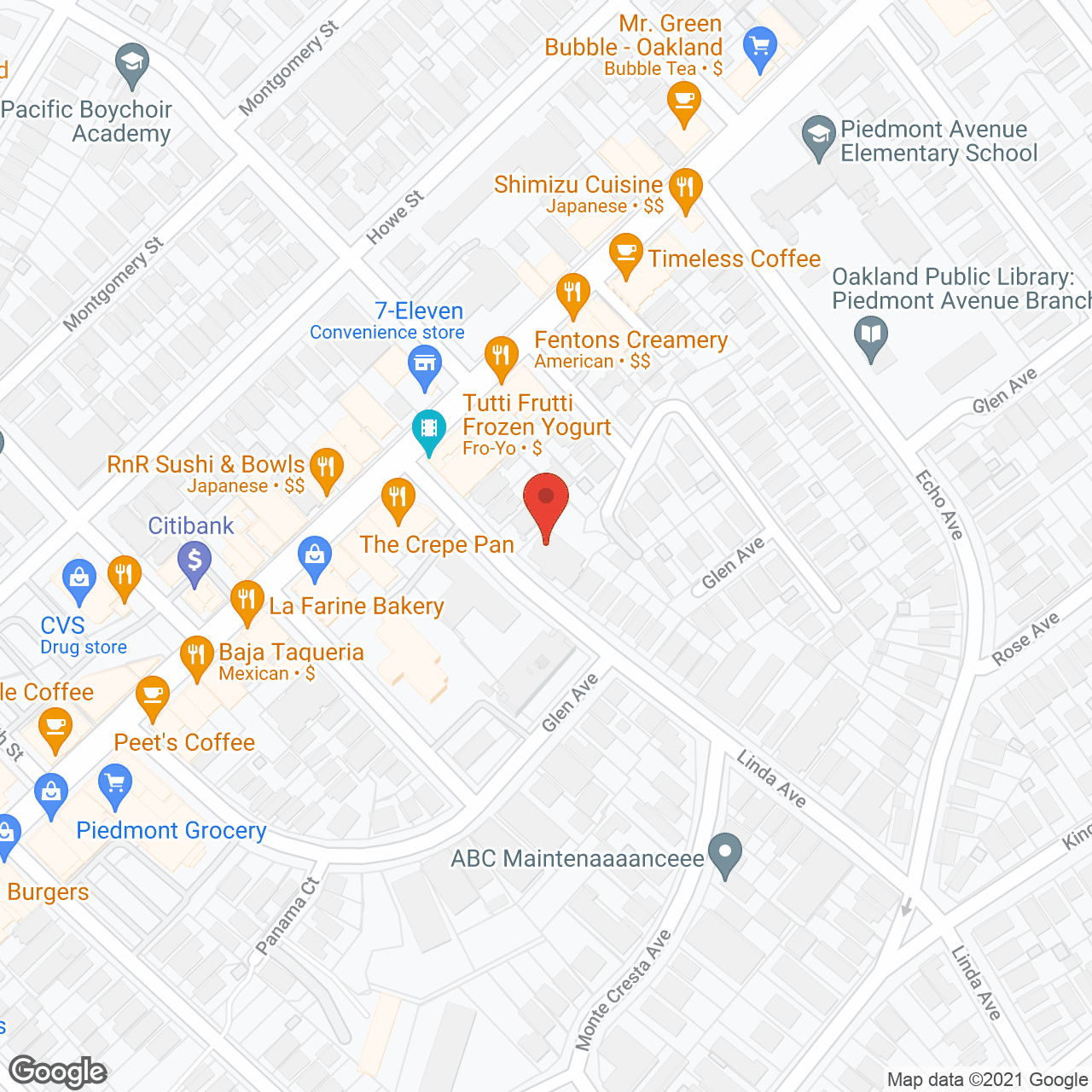 Linda Glen Apartments in google map