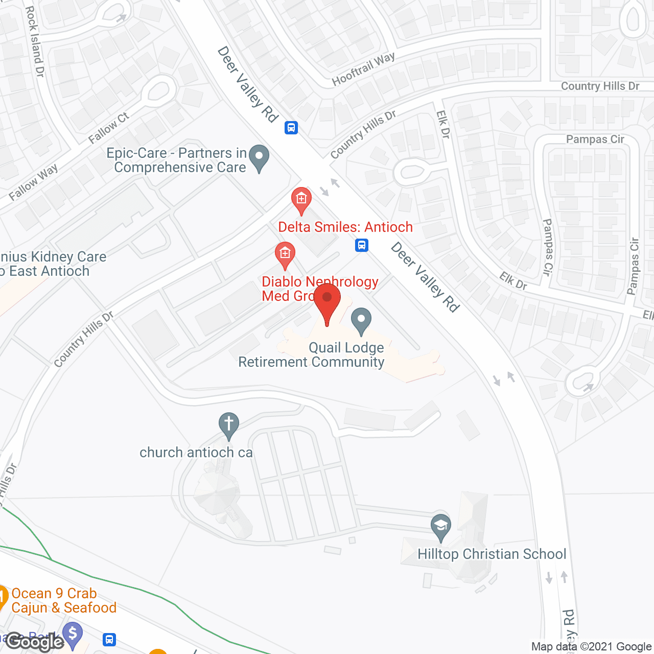 At Home Care & Companion Services in google map