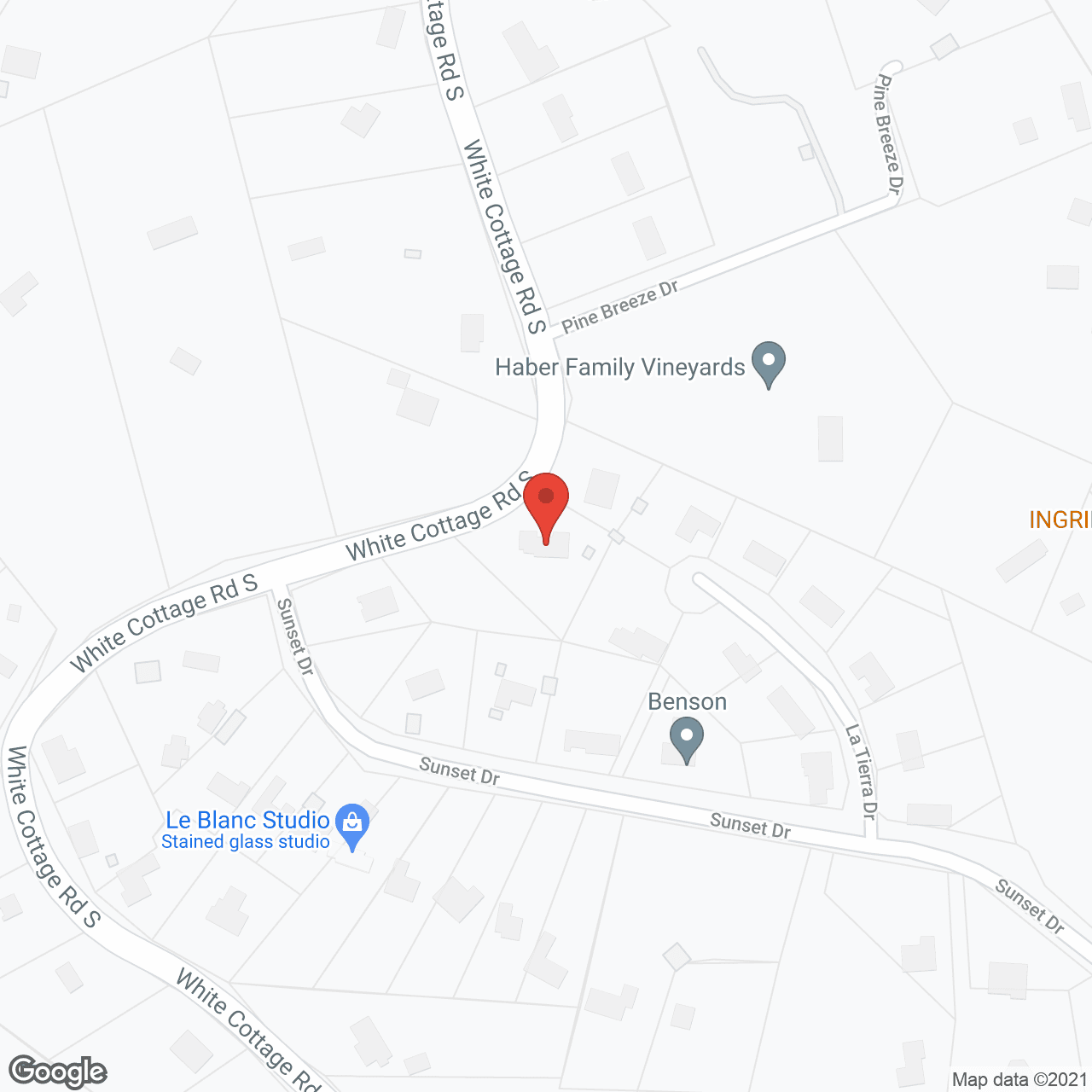 Woodside Senior Residence in google map