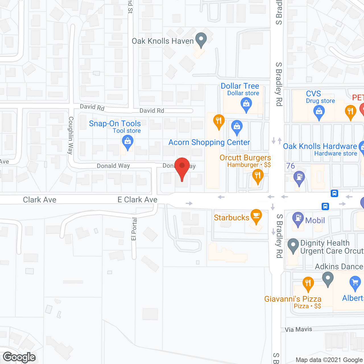 Superior Residential Care Facility for the El in google map
