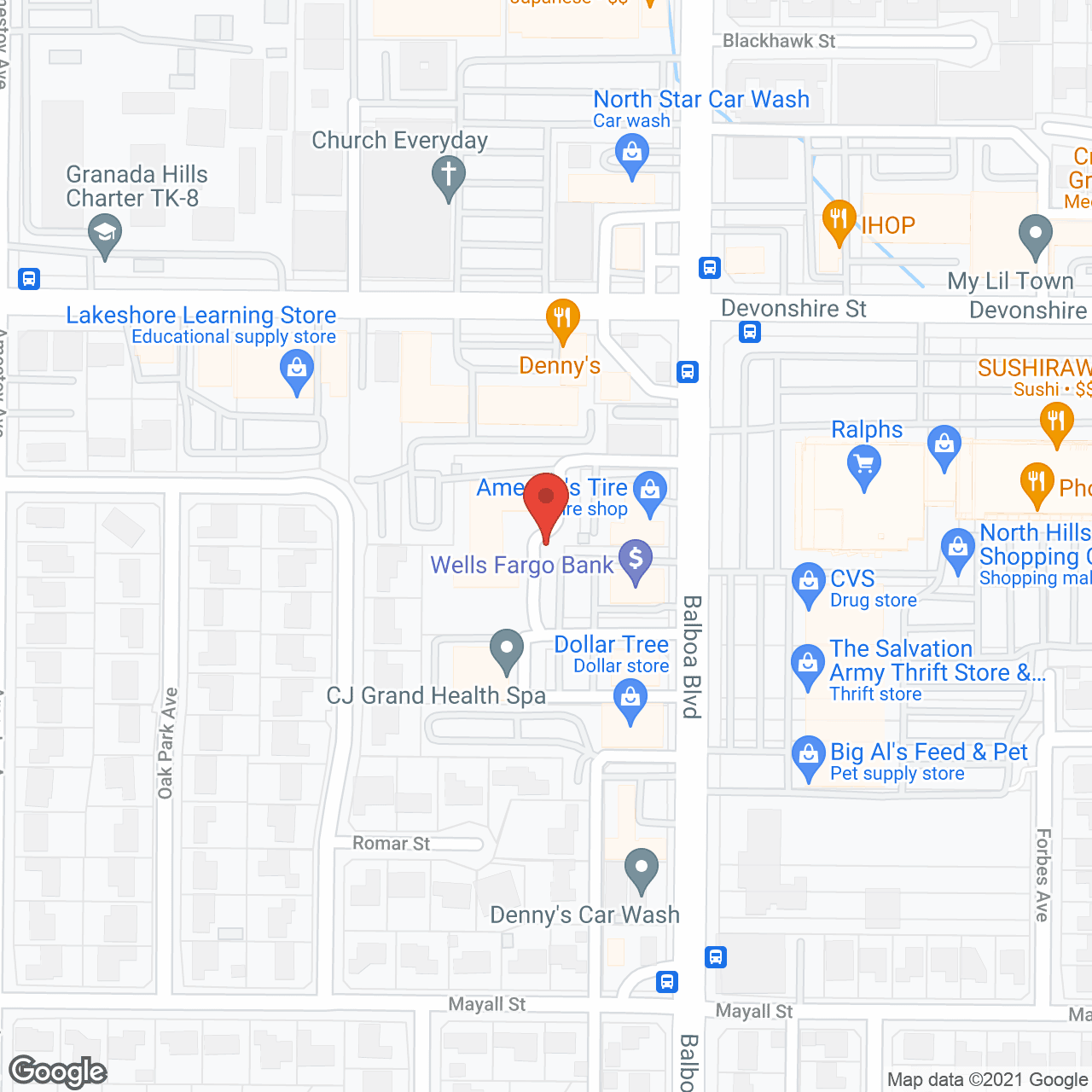 The Olive Branch in google map
