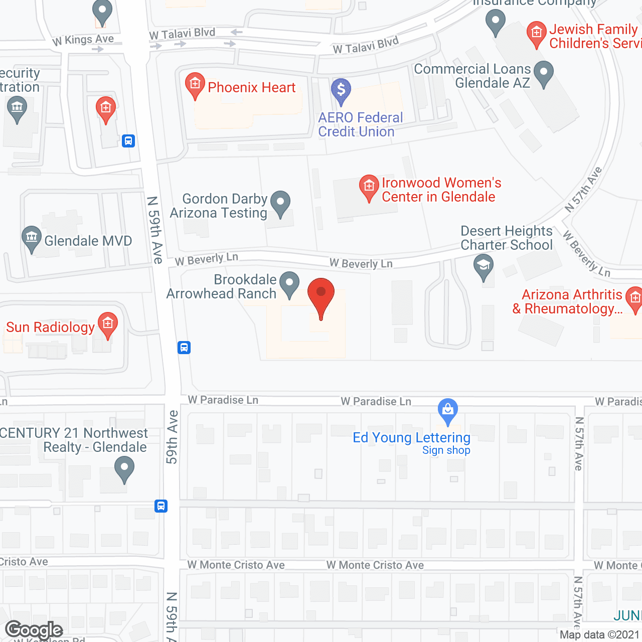 Marriott's Village Oaks at Glendale in google map