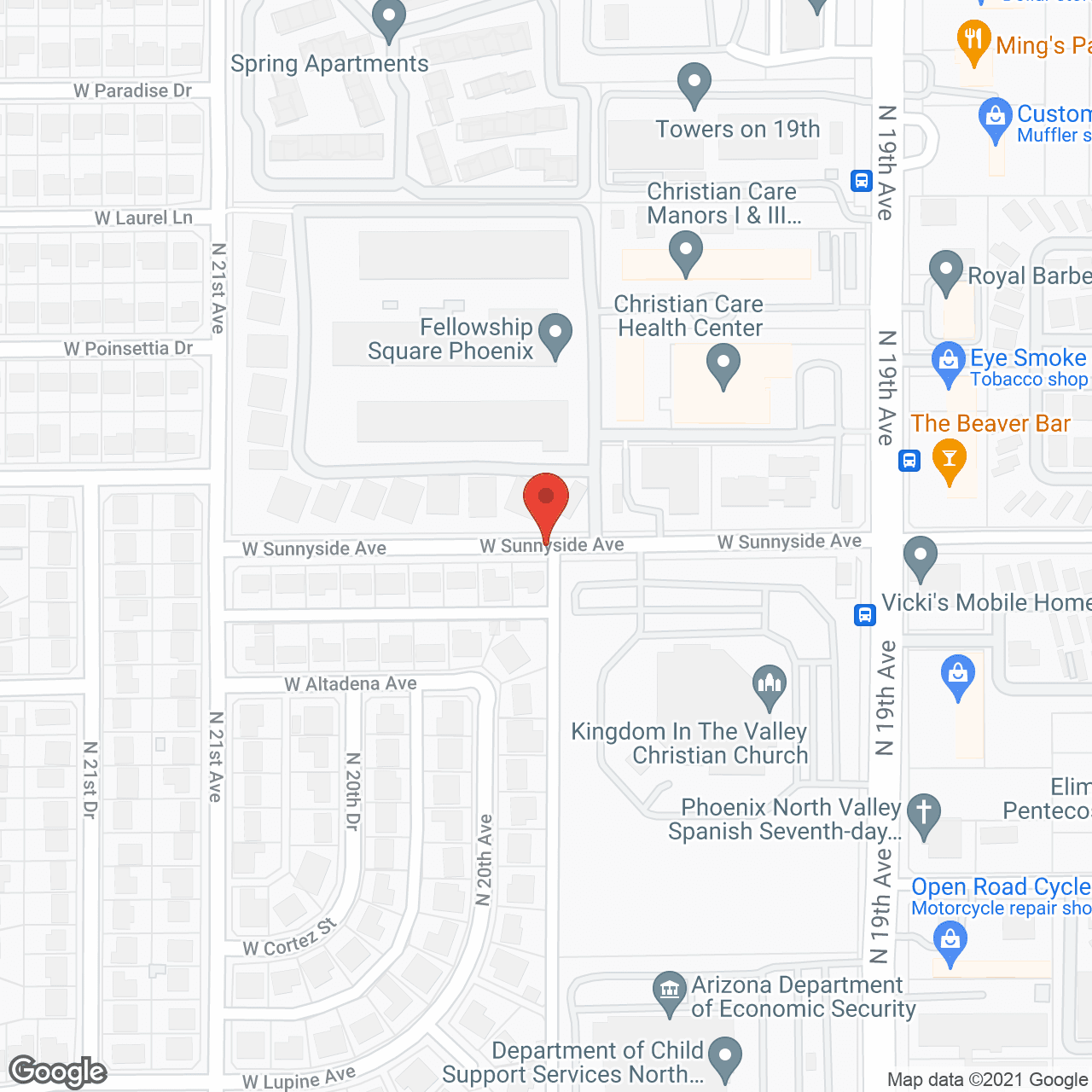 Fellowship Square Phoenix (a Life Plan Community) in google map