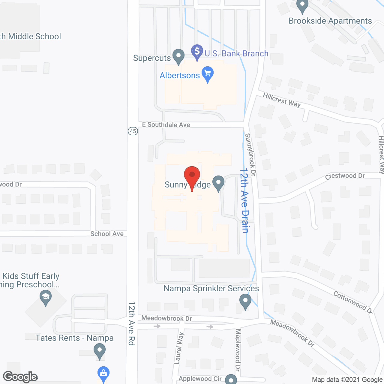 Sunny Ridge in google map
