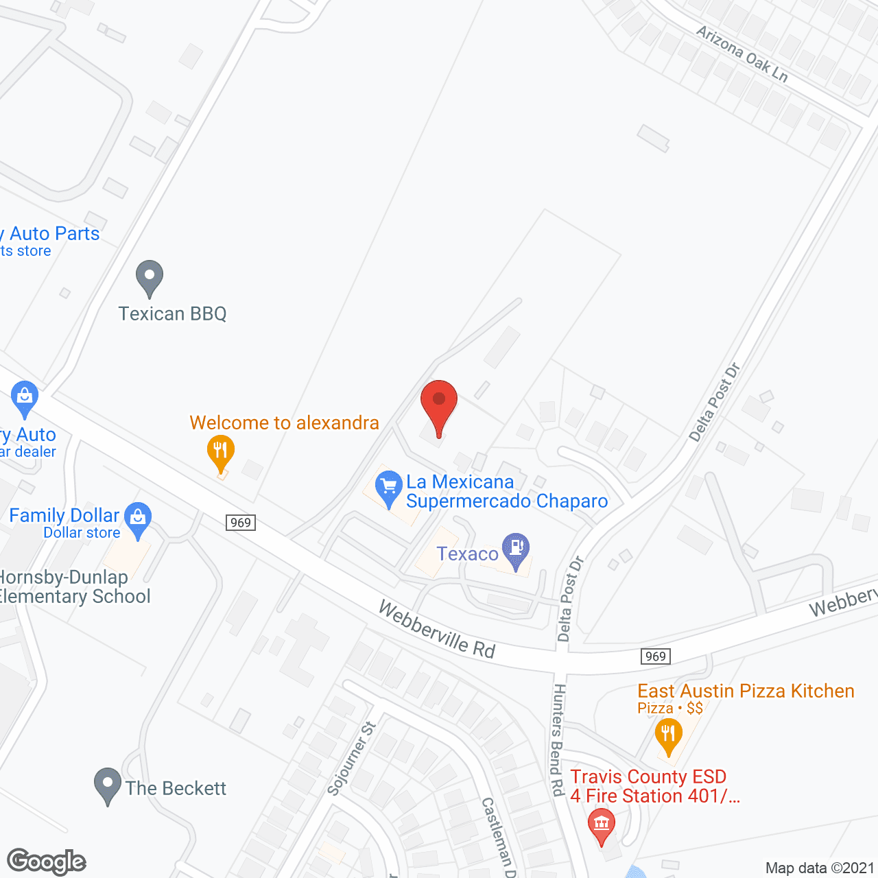 Shangri-La Care Home in google map