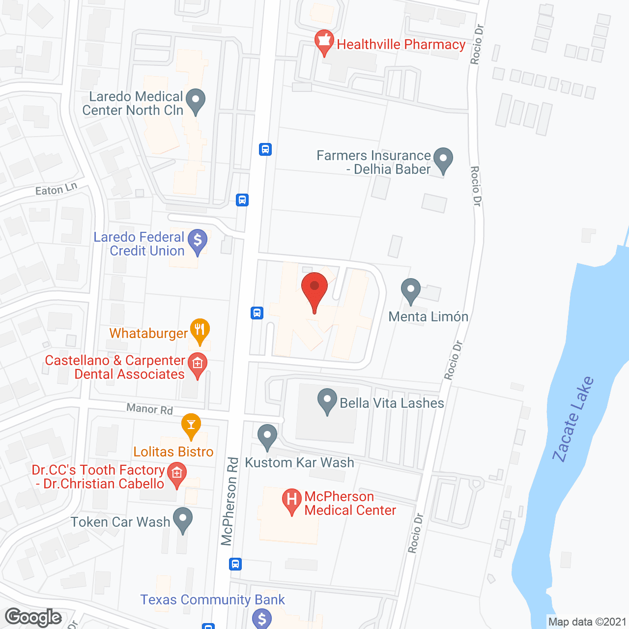 Regent Care Center of Laredo in google map