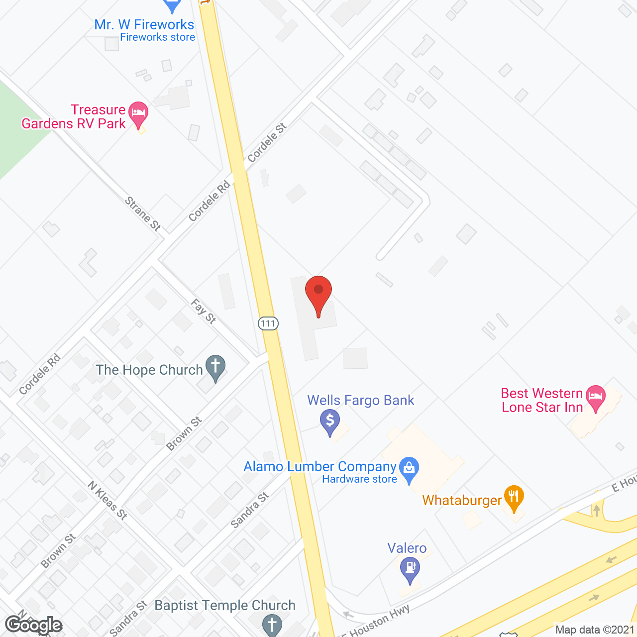 Care Inn of Edna in google map