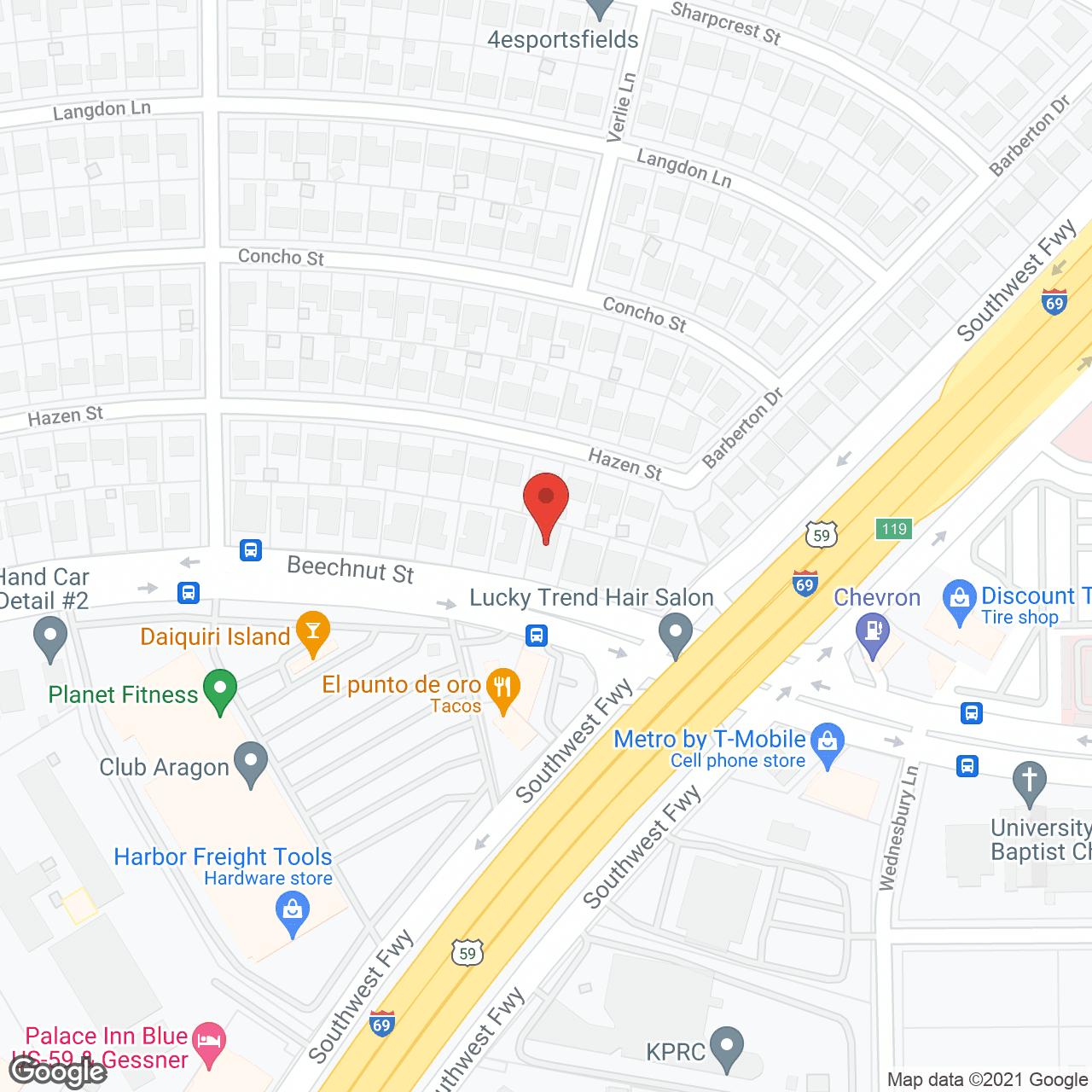 The Hummingbird Care Center in google map