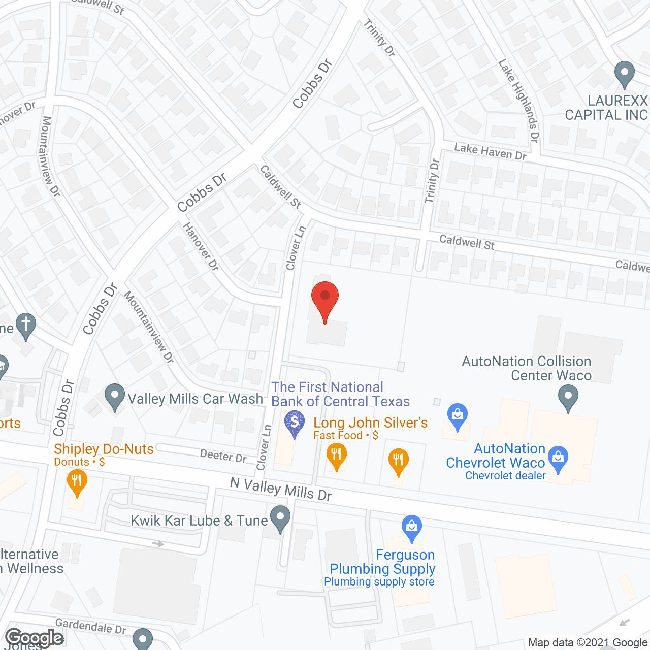 Care Inn of Waco in google map