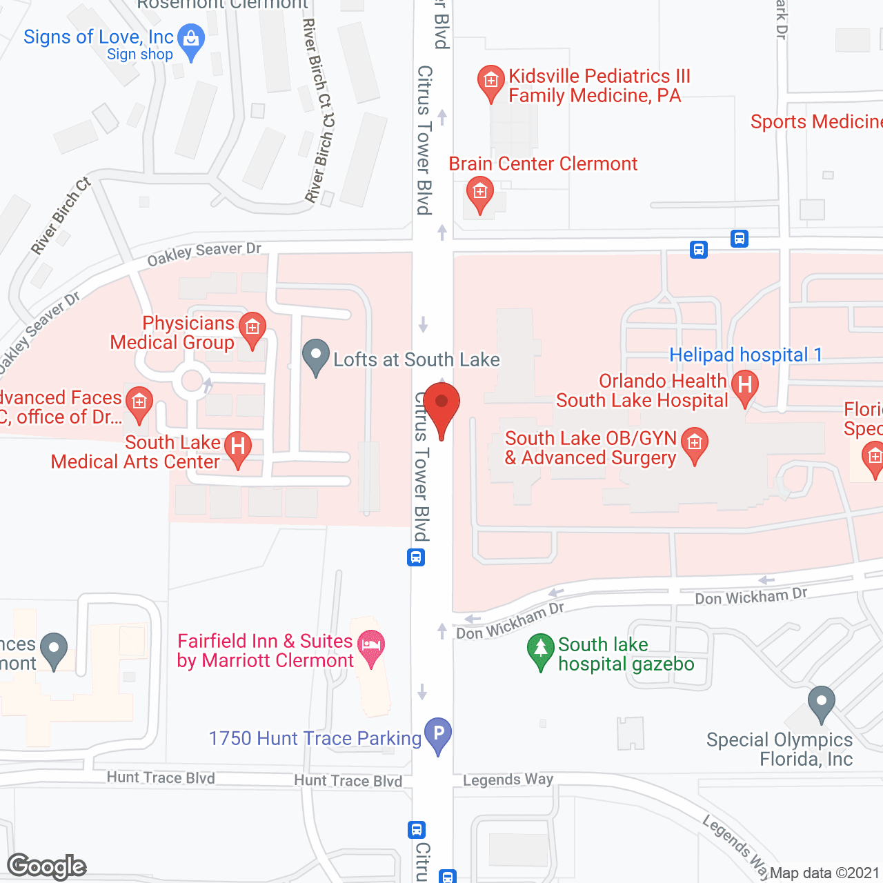 South Lake Home Health in google map