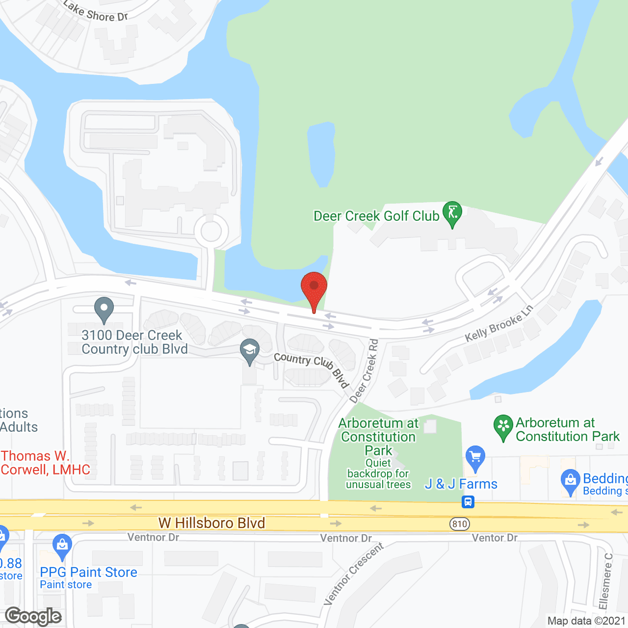 The Forum at Deer Creek in google map
