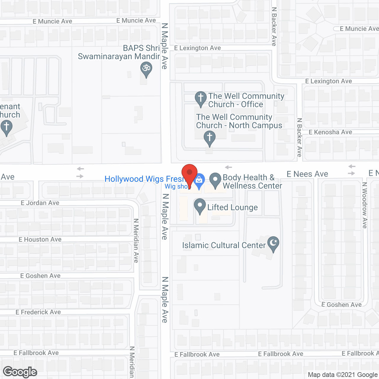 Caring Senior Service of Fresno in google map