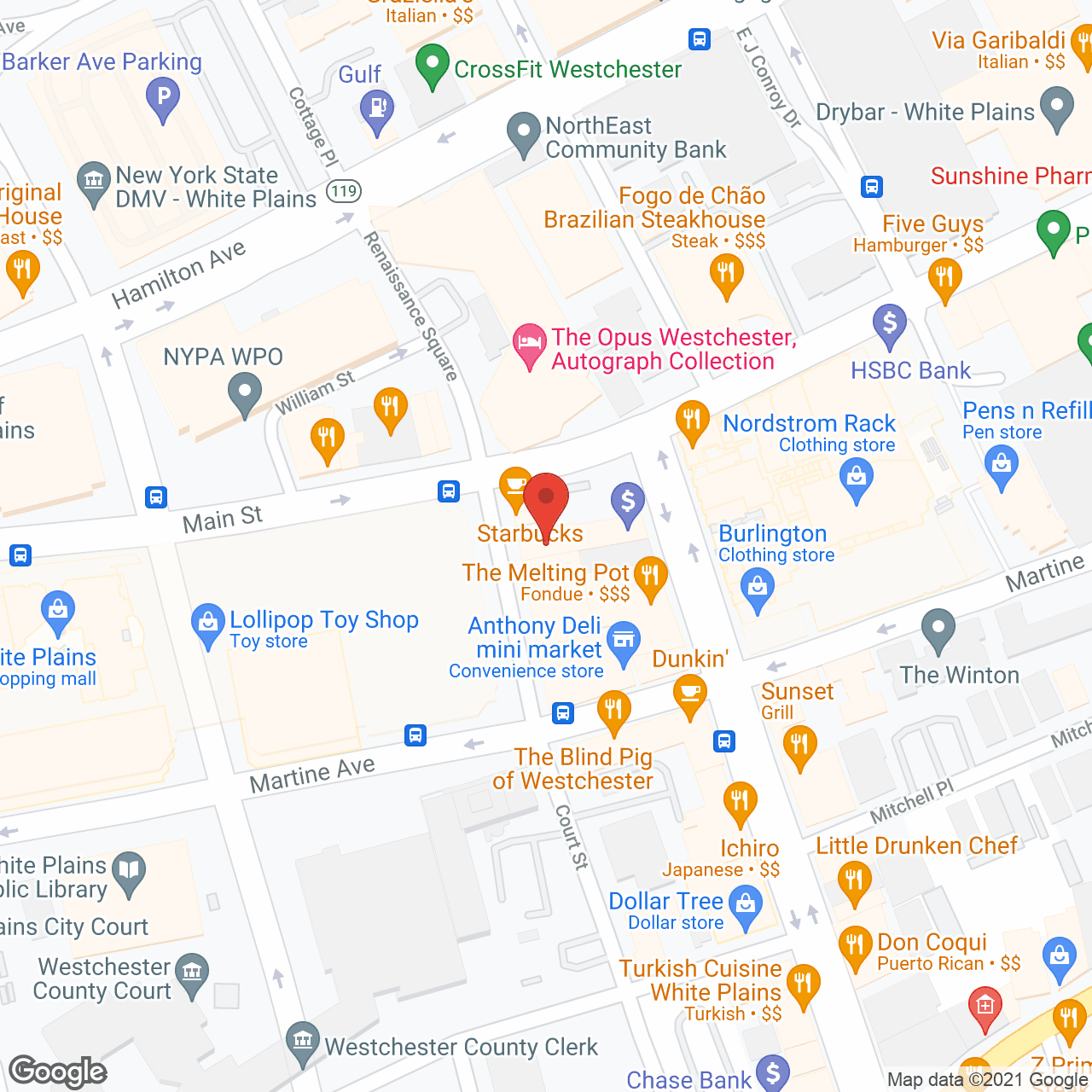 Interim Healthcare - White Plains in google map