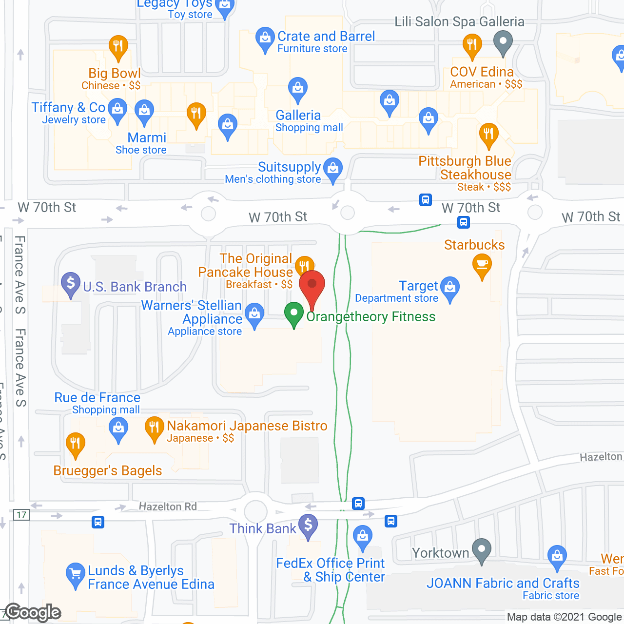 TheKey Minneapolis in google map