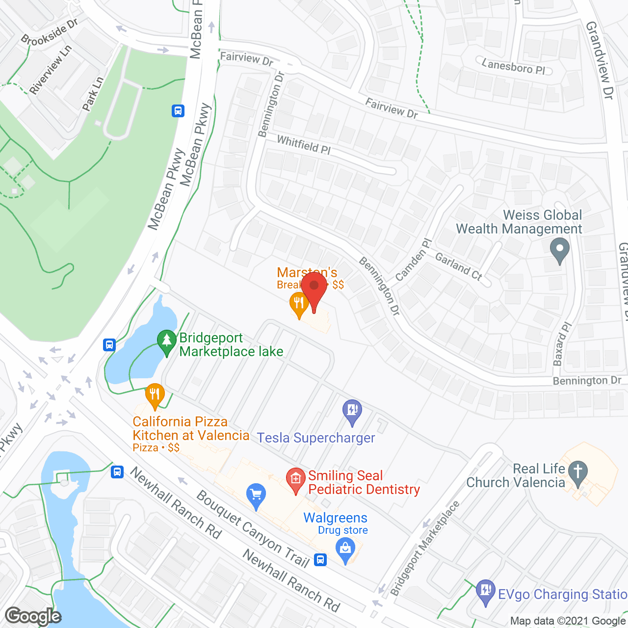 Visiting Angels of Valencia in google map
