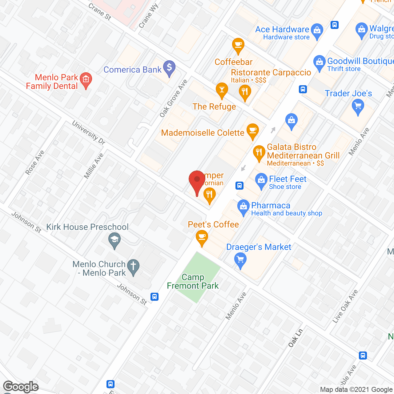 Care Indeed - Menlo Park in google map