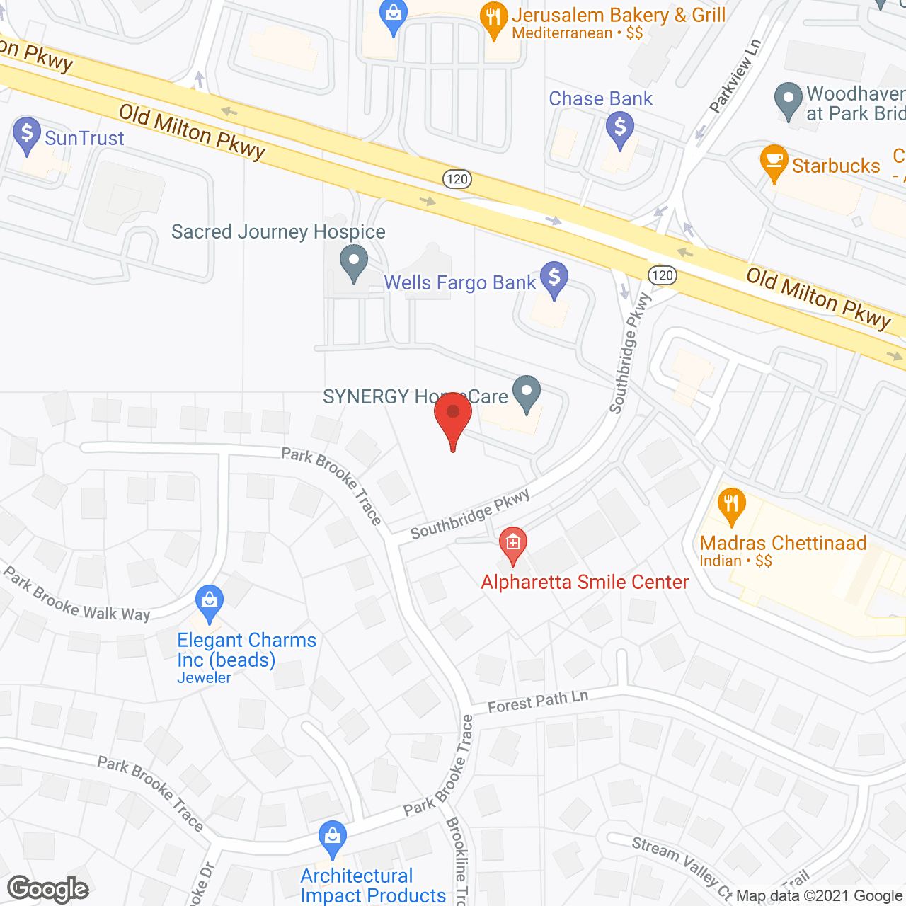 SYNERGY HomeCare of North Atlanta, GA in google map