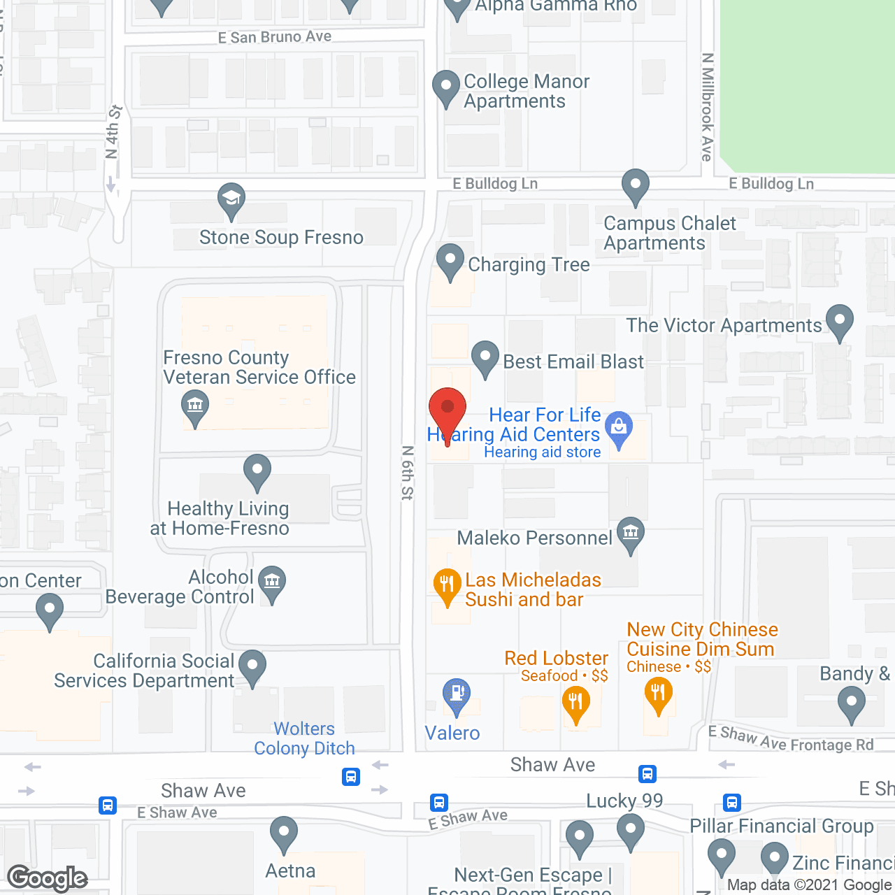 Senior Helpers-Fresno in google map