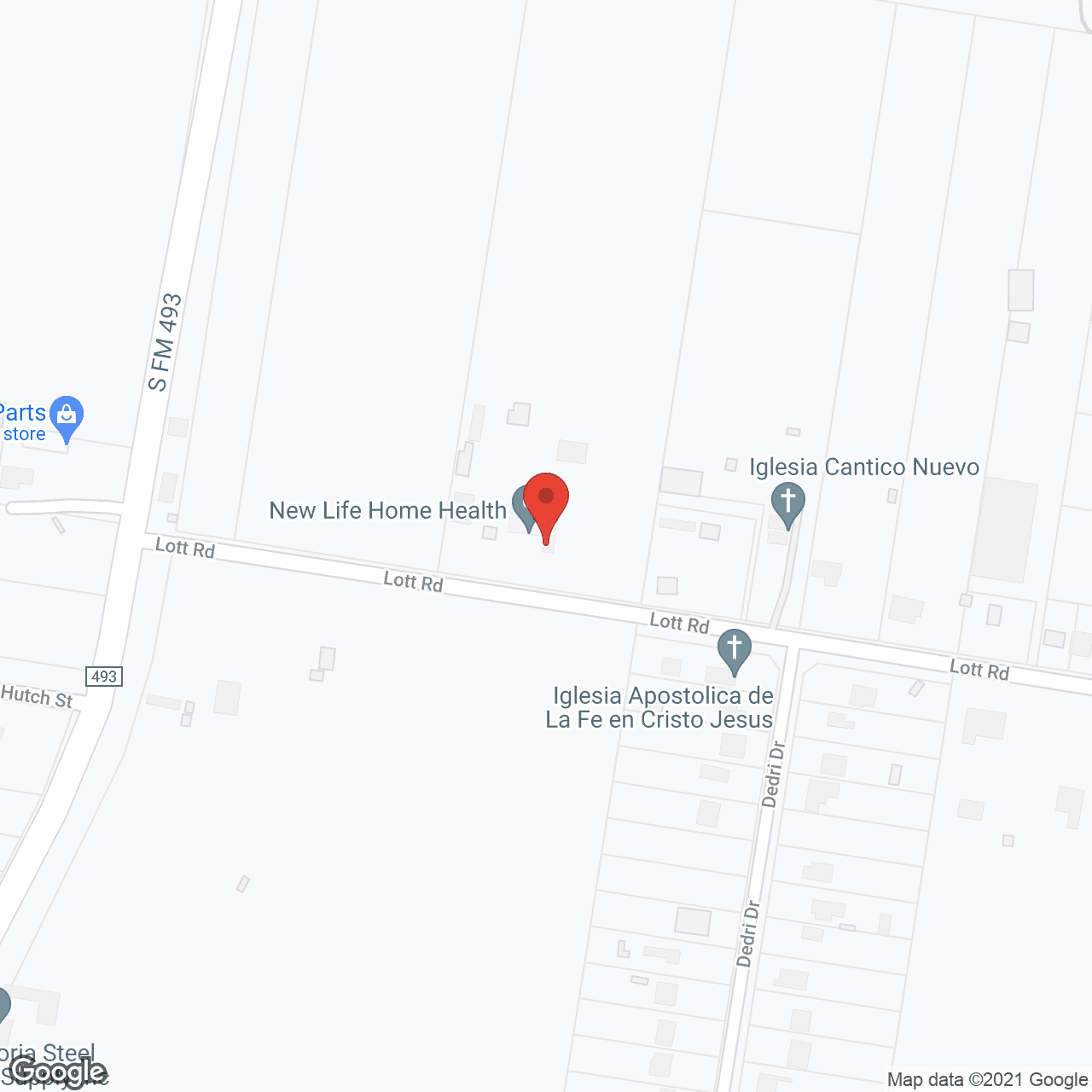 New Life Home Health Services in google map