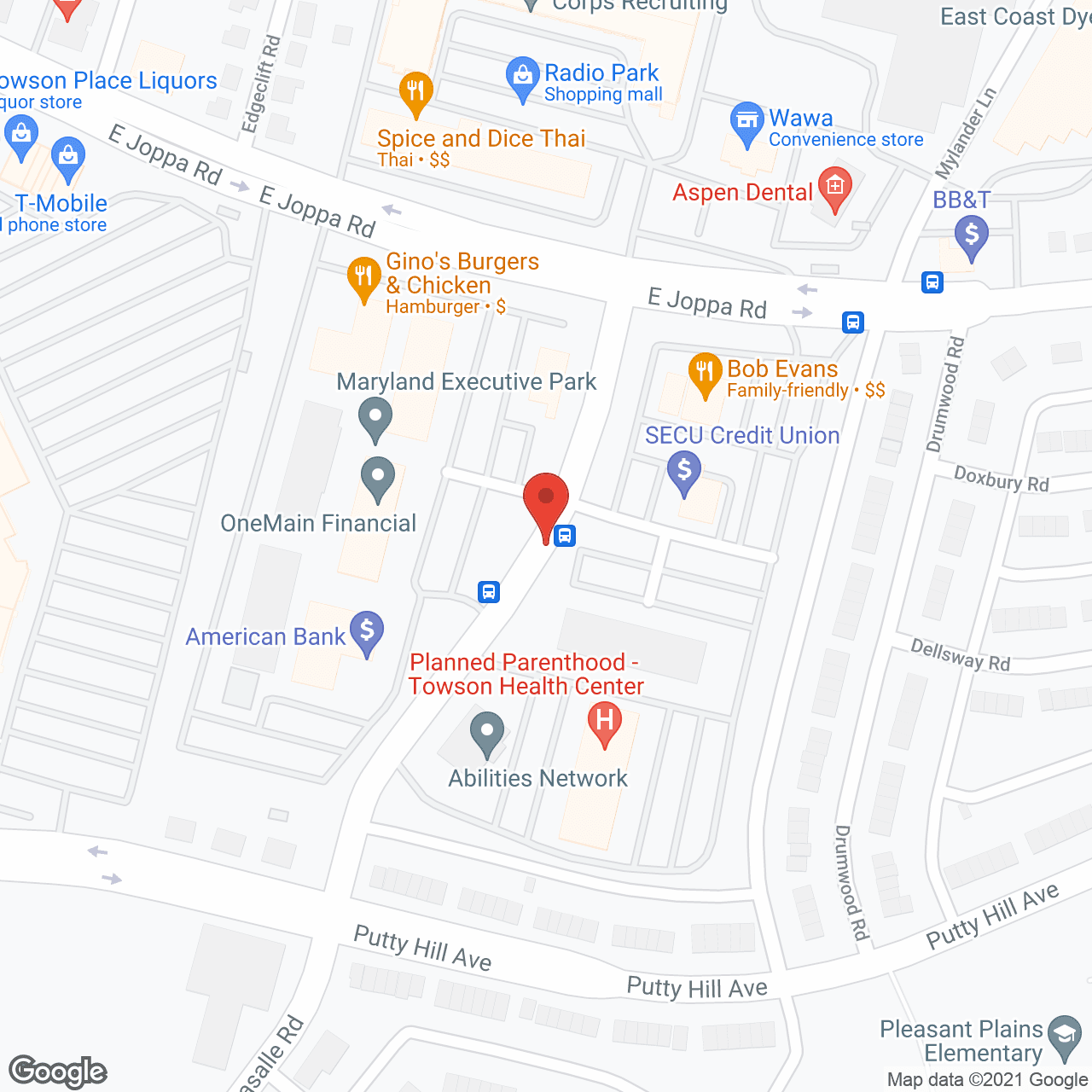 Senior Helpers of Baltimore, MD in google map