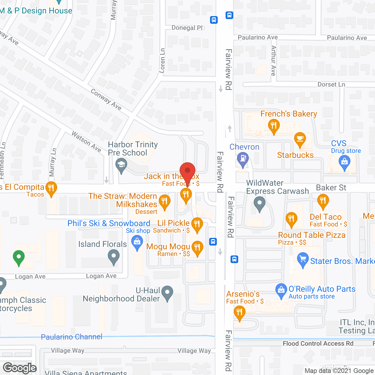 Guardian Senior Homes on Madison in google map